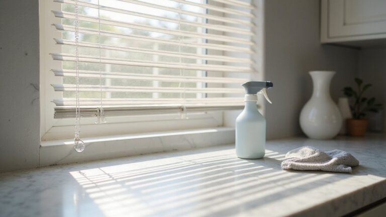 clean mini blinds effectively
