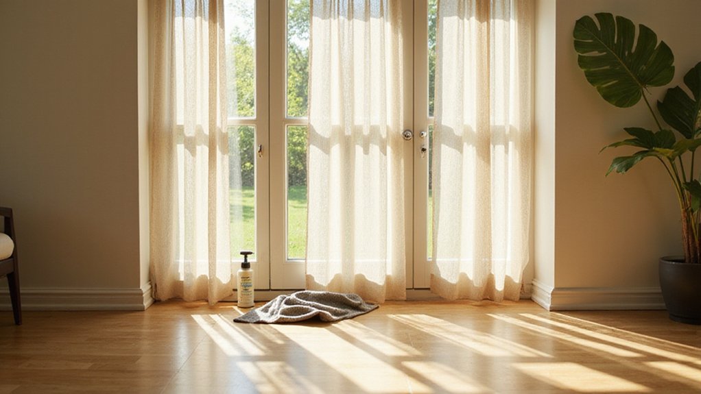 cleaning faux wood blinds