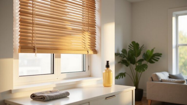 cleaning wooden blinds effectively