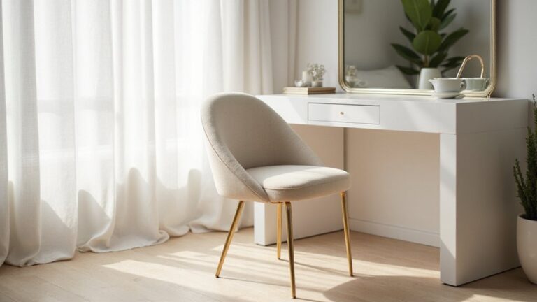 comparison of vanity chairs