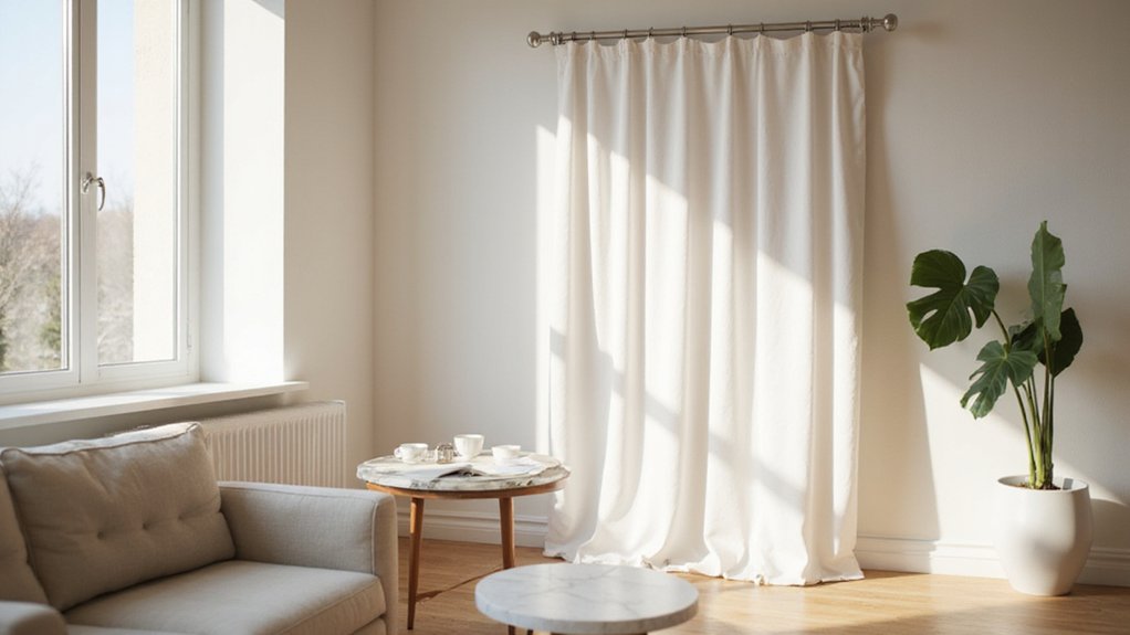 How High Should Curtain Rods Be Above a Window?