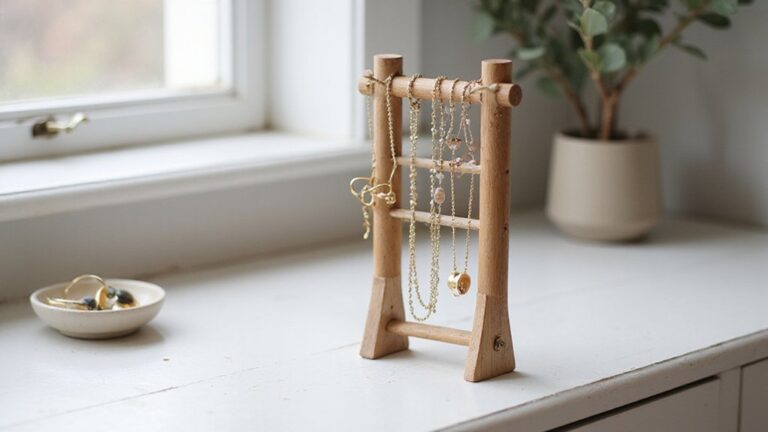 homemade jewelry storage ideas