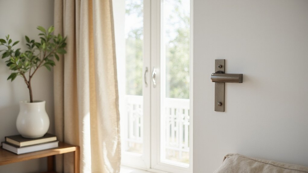 how to position curtain brackets