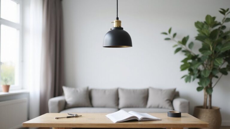 install and wire pendant light