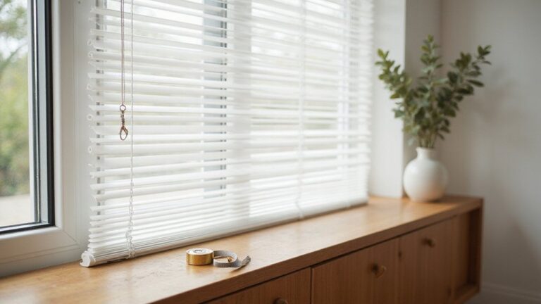 properly installing mini blinds