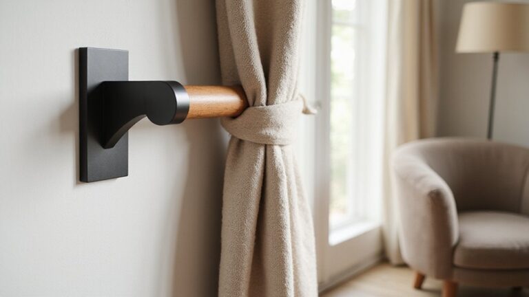 variety of curtain brackets