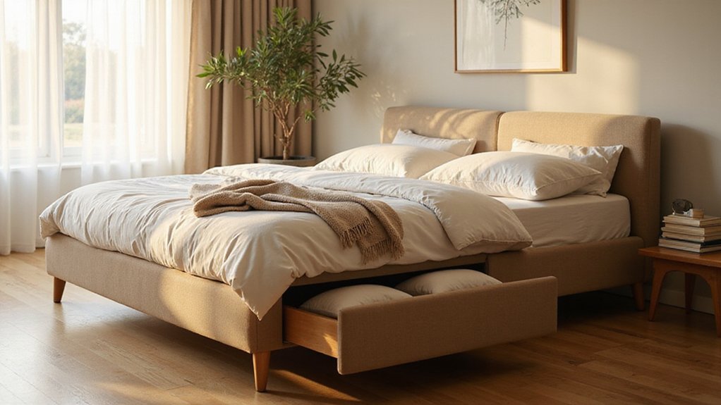 beds with hidden storage