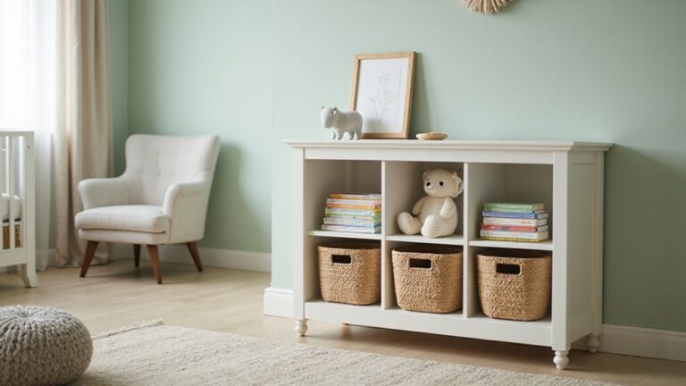 cute nursery bookshelf options