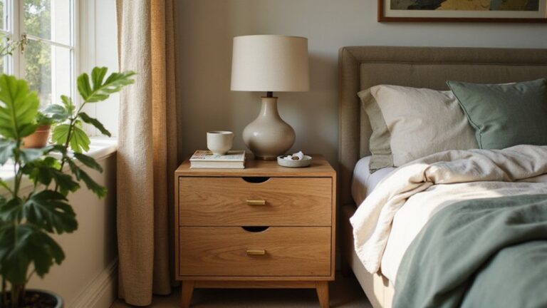 hidden drawer nightstands