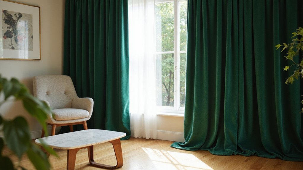 luxurious velvet curtain options