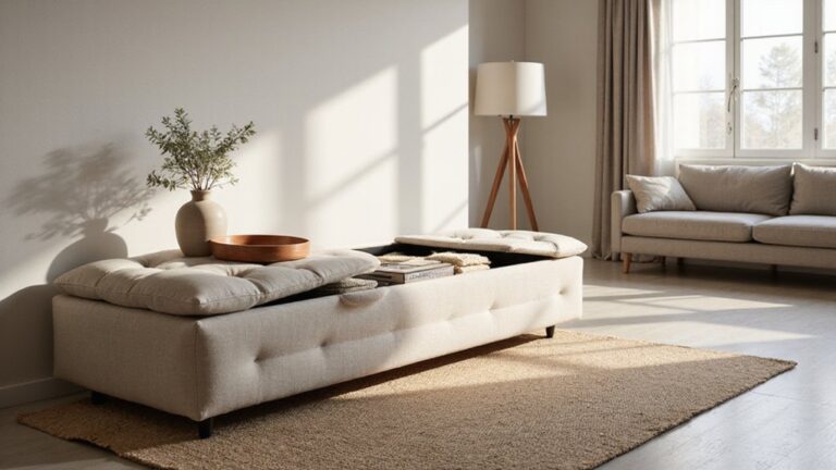 stylish storage ottumans
