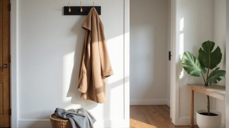 top wall mounted coat hangers